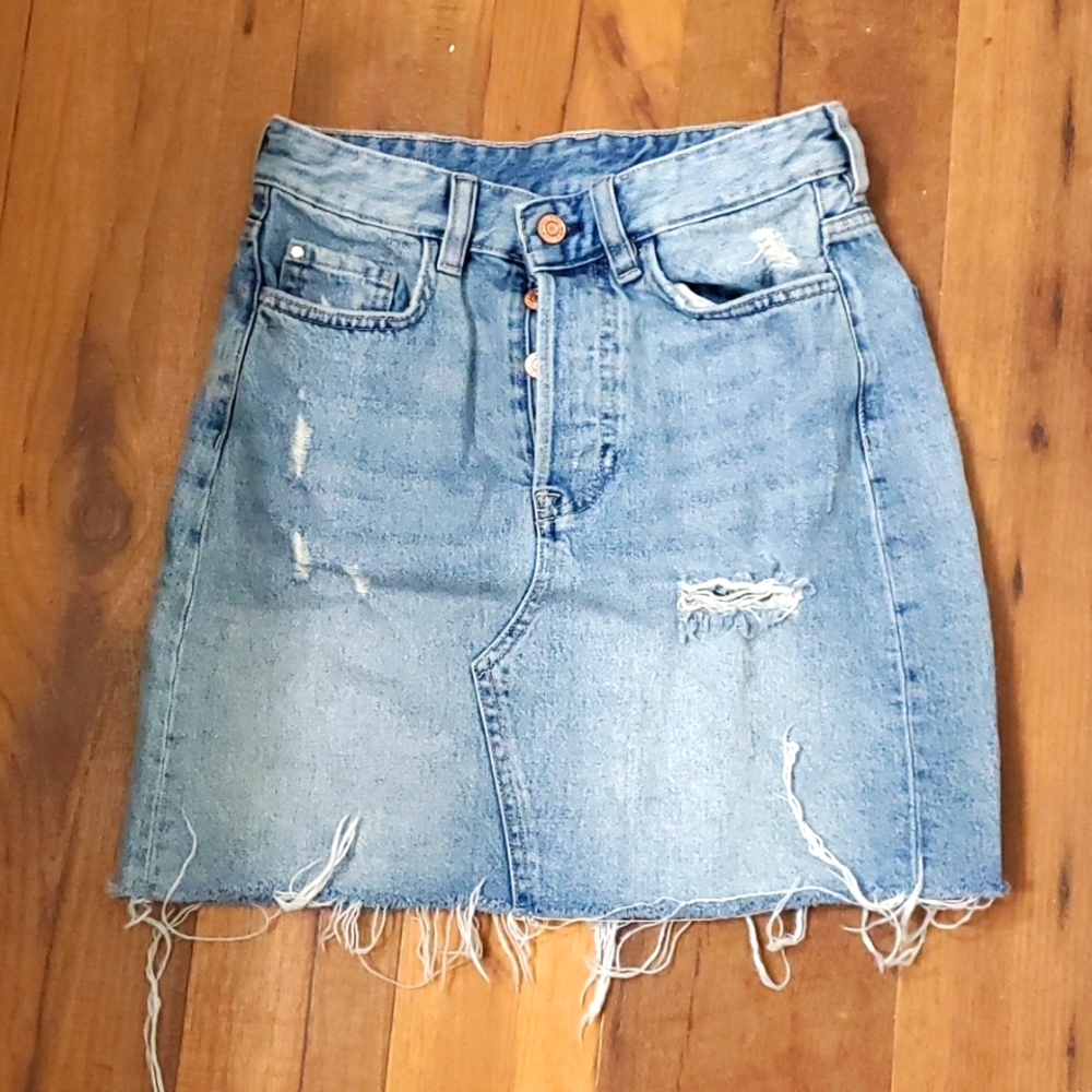Denim skirt